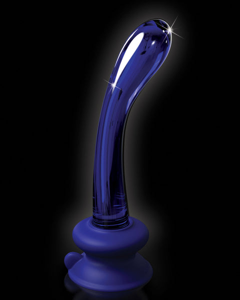 Icicles No. 89 - With Silicone Suction Cup -  Purple Pipedream