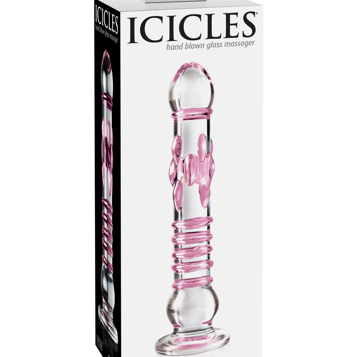 Icicles No. 6 - Clear / Pink Pipedream