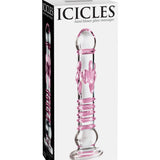 Icicles No. 6 - Clear / Pink Pipedream