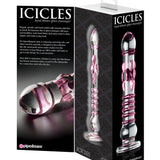 Icicles No. 6 - Clear / Pink Pipedream