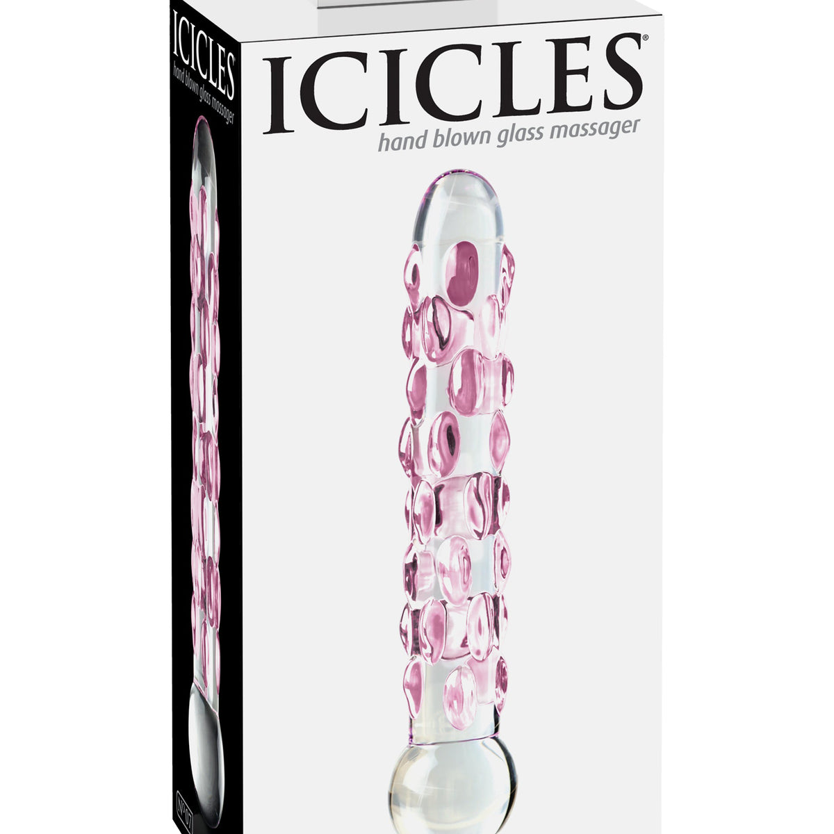 Icicles No. 7 - Clear / Pink Pipedream