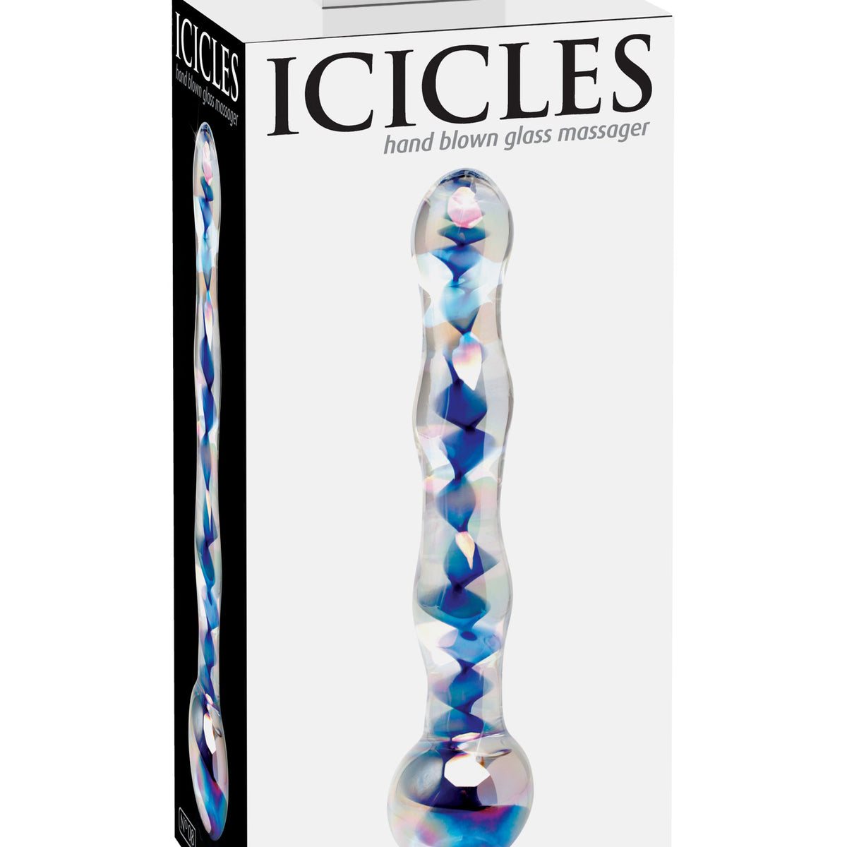 Icicles No. 8 - Clear / Blue Pipedream