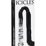 Icicles No. 38 - Clear / Black Pipedream