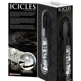 Icicles No. 38 - Clear / Black Pipedream