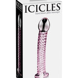 Icicles No. 53 - Clear / Pink Pipedream