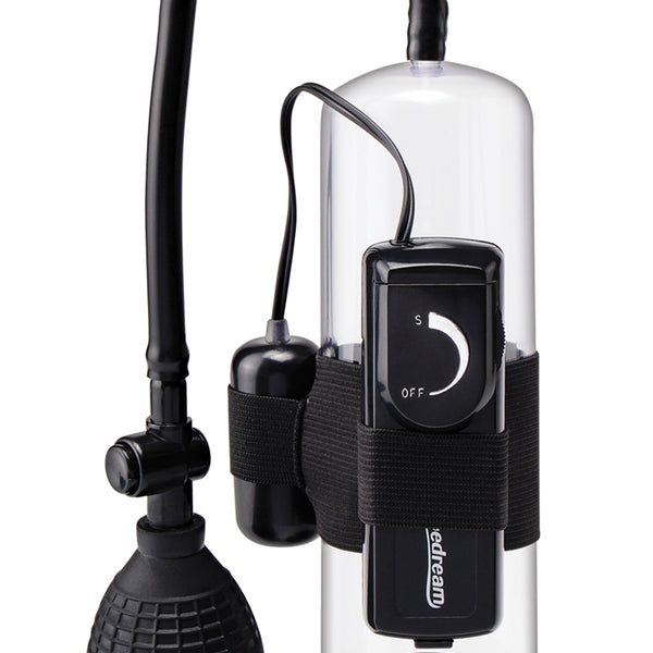 Pump Worx Beginners Vibrating Pump - Black Pipedream