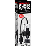 Pump Worx Beginners Vibrating Pump - Black Pipedream