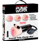 Pump Worx Travel Trio Pump Set Pipedream