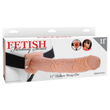 Fetish Fantasy Series 11 Inch Hollow Strap-on - Flesh Pipedream