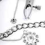 Fetish Fantasy Series Crystal Nipple Clamps Pipedream