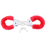 Fetish Fantasy Series Beginner's Furry Cuffs - Red Pipedream