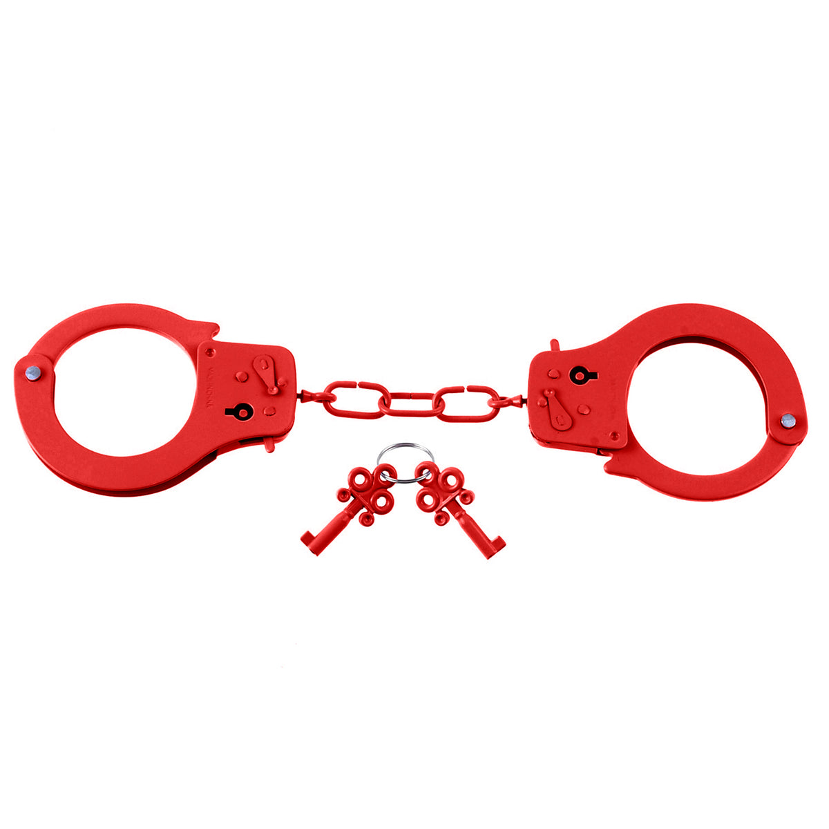 Fetish Fantasy Series Metal Handcuffs - Red Pipedream