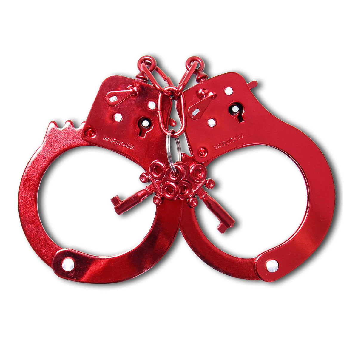 Fetish Fantasy Series Anodized Cuffs - Red Pipedream