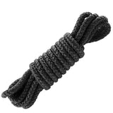 Fetish Fantasy Series Mini Silk Rope - Black Pipedream