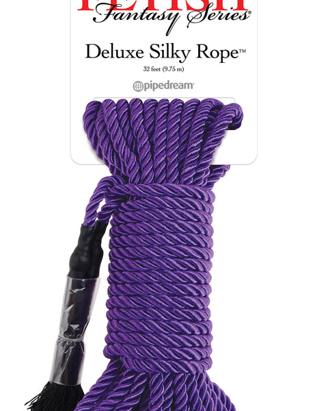 Fetish Fantasy Series Deluxe Silky Rope - Purple Pipedream