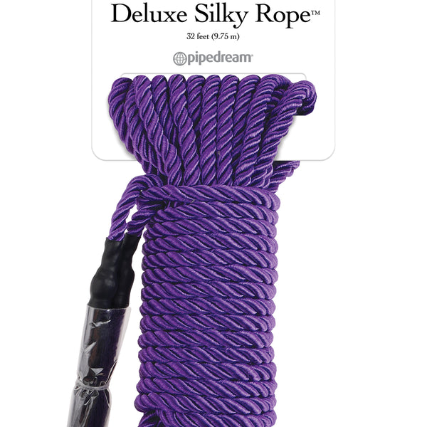 Fetish Fantasy Series Deluxe Silky Rope - Purple Pipedream