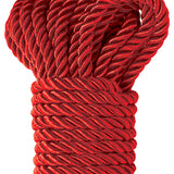 Fetish Fantasy Series Deluxe Silky Rope - Red Pipedream