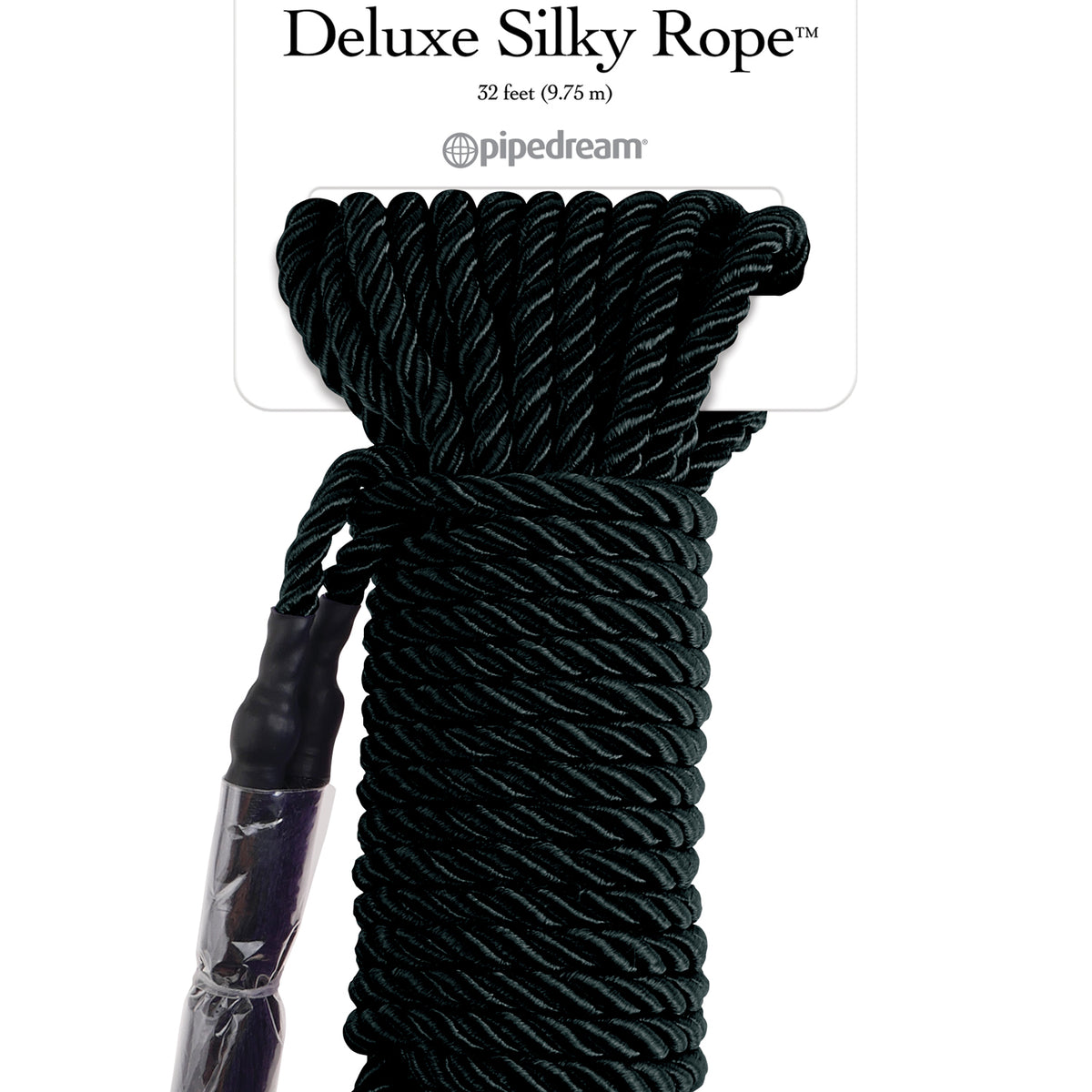 Fetish Fantasy Series Deluxe Silky Rope - Black Pipedream