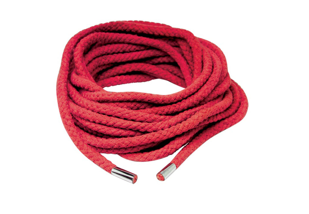 Fetish Fantasy Series Japanese Silk Rope - Red Pipedream