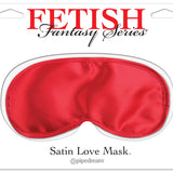 Fetish Fantasy Series Satin Love Mask - Red Pipedream