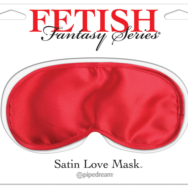 Fetish Fantasy Series Satin Love Mask - Red Pipedream