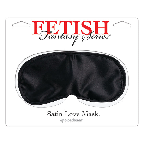 Fetish Fantasy Series Satin Love Mask - Black Pipedream