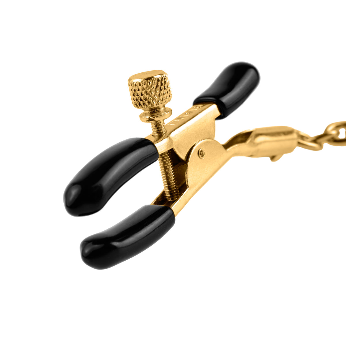 Fetish Fantasy Gold Chain Nipple Clamps - Gold Pipedream