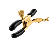 Fetish Fantasy Gold Chain Nipple Clamps - Gold Pipedream