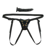 Fetish Fantasy Gold Designer Strap-on - Black Pipedream