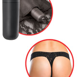 Fetish Fantasy Series Hanky Spank Me Vibrating Panties - Black Pipedream