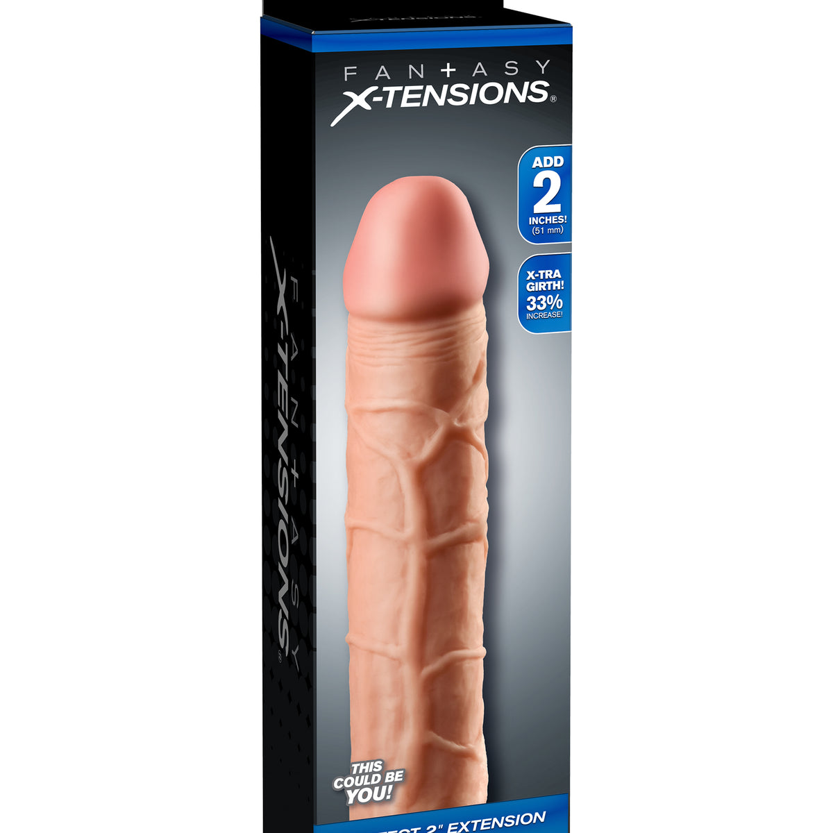 Fantasy X-Tension Perfect 2-Inch Extension Capricho Adult Store