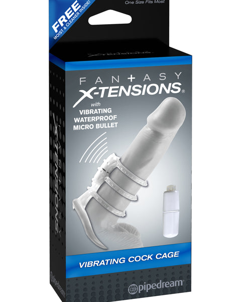 Fantasy X-Tensions Vibrating Cock Cage Pipedream