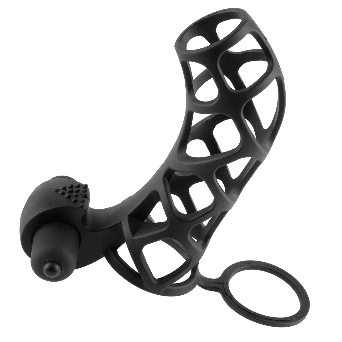 Fantasy X-Tensions Extreme Silicone Power Cage - Black Pipedream