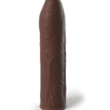 Fantasy X-Tensions Elite Uncut 7 Inch Extension Sleeve - Brown Pipedream