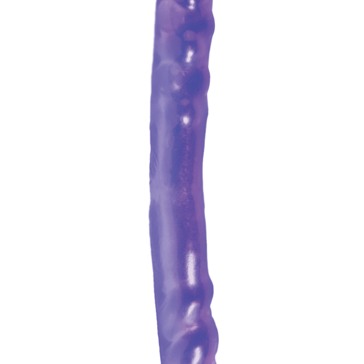 Basix Rubber Works 16 Inch Double Dong - Purple Pipedream