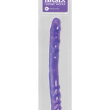 Basix Rubber Works 16 Inch Double Dong - Purple Pipedream