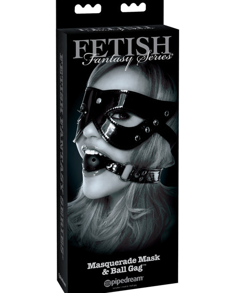 Fetish Fantasy Limited Edition Masquerade Mask and Ball Gag Pipedream