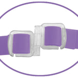 Fetish Fantasy Elite Vibrating Double Delight Strap-on - Purple Pipedream