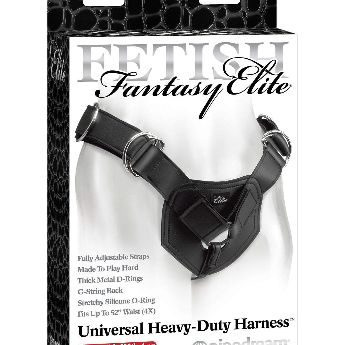 Fetish Fantasy Elite Universal Heavy Duty Harness - Black Pipedream