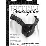 Fetish Fantasy Elite Universal Heavy Duty Harness - Black Pipedream