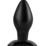 Anal Fantasy Collection Large Silicone Plug - Black Pipedream