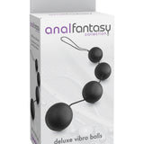 Anal Fantasy Collection Deluxe Vibro Balls - Black Pipedream