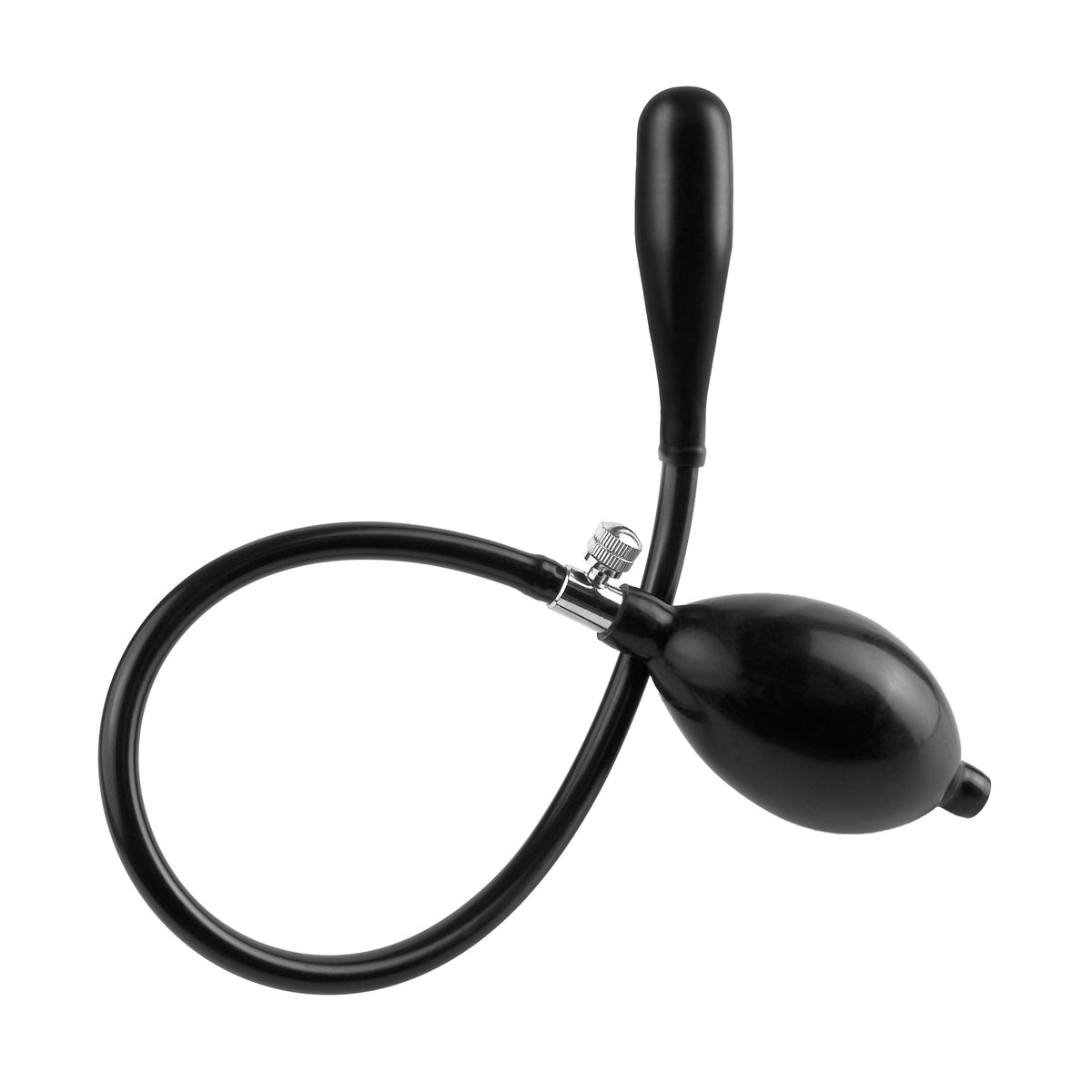 Anal Fantasy Collection Inflatable Silicone Ass Expander - Black Pipedream