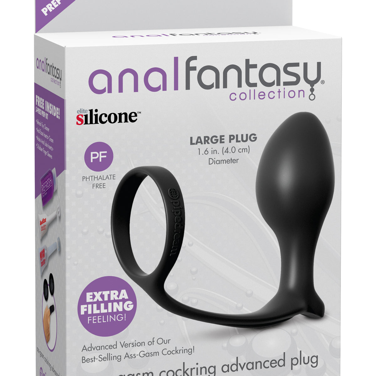 Anal Fantasy Collection Ass Gasm Cockring  Advanced Plug Pipedream