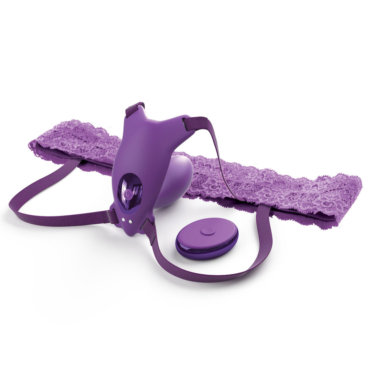 Fantasy for Her Ultimate G-Spot Butterfly Strap-on - Purple Pipedream