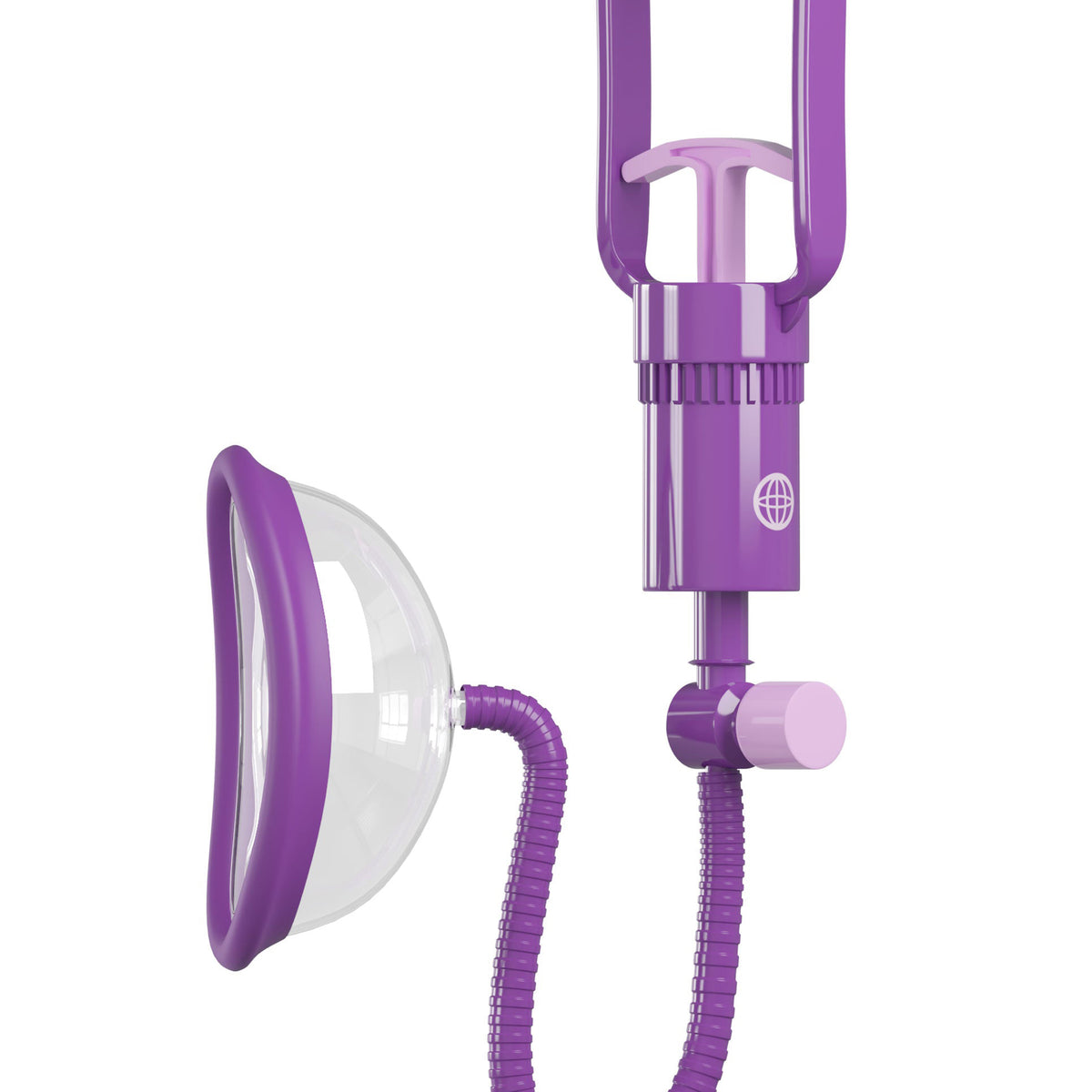 Fantasy for Her Manual Pleasure Pump - Purple Pipedream