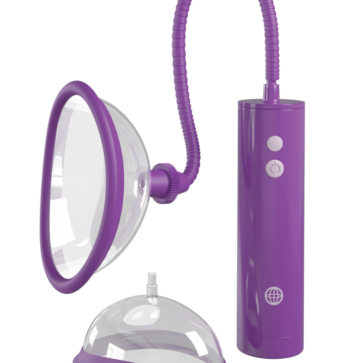 Fantasy for Her Rechargeable Pleasure Pump Kit -  Purple Pipedream