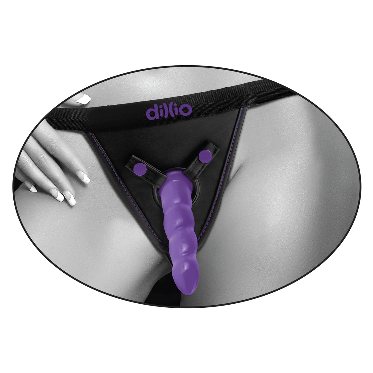 Dillio Purple - Perfect Fit Harness Pipedream