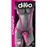 Dillio Pink - 7 Inch Strap-on Suspender Harness  Set Pipedream