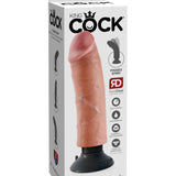 King Cock 8-Inch Vibrating Cock - Light Pipedream